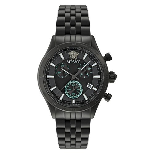 Versace Hellenyium Chronograph Quartz Dial Watch VECFA0624 - Black - VECFA06-4 DIA_ETER