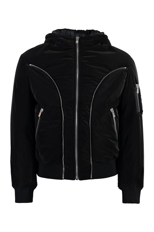 Versace Hooded Nylon Jacket - 1012160-A08898_1B000