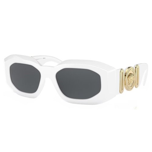 Versace Irregular Frame Sunglasses - White (Ve_4425U_314/87_54Mm)