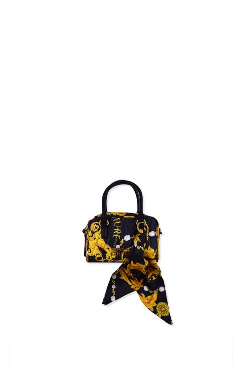 Versace Jeans Couture Baroque-print Zip-up Tote Bag - 75VA4BA-LZS80_4_G89