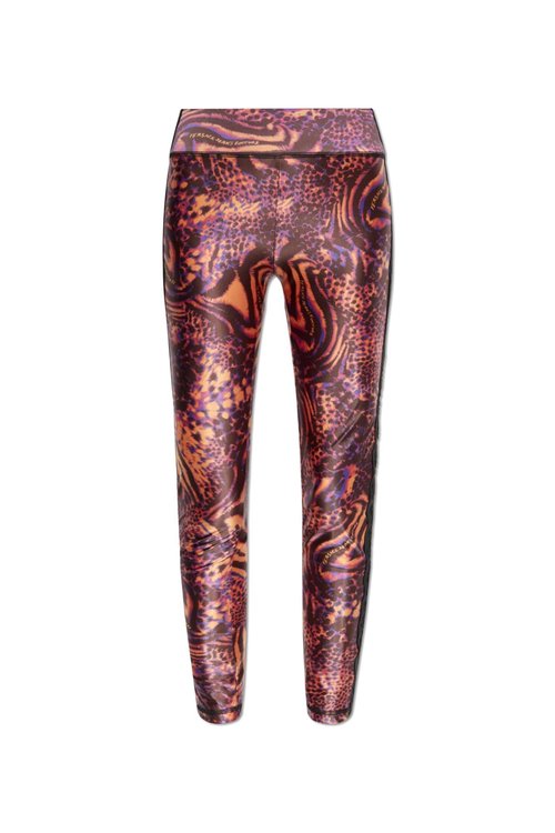 Versace Jeans Couture Leggings With Animal Print - 78HAC11-4_JS4_38565