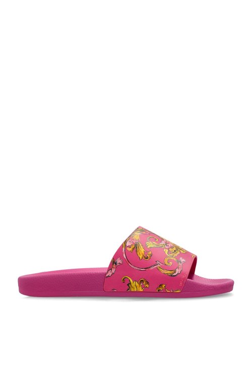 Versace Jeans Couture Rubber Slides With Print - 78VA3SQ-3_ZS3_65R54