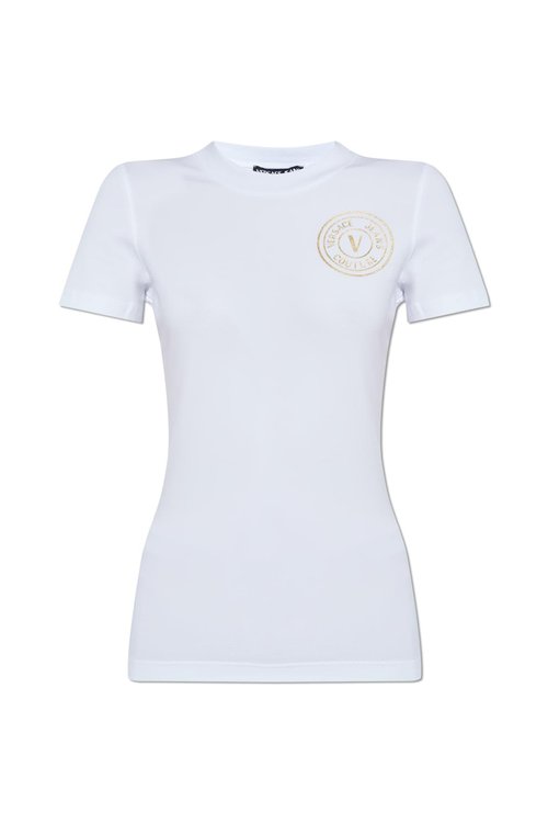 Versace Jeans Couture T-shirt With Logo - 77HAHT0-0CJ03_T_G03