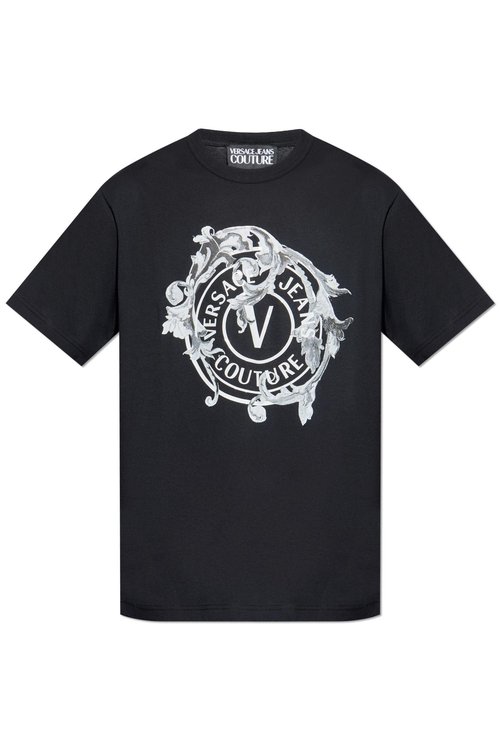 Versace Jeans Couture T-shirt With Print - 79GAHE0-1 CJ00_T 899