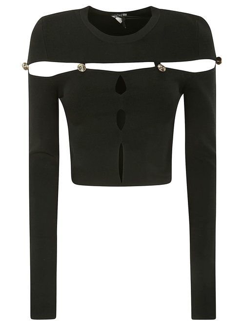 Versace Jeans Couture Top With Cut-out Details - 75HAFM5-1CM29_H_899