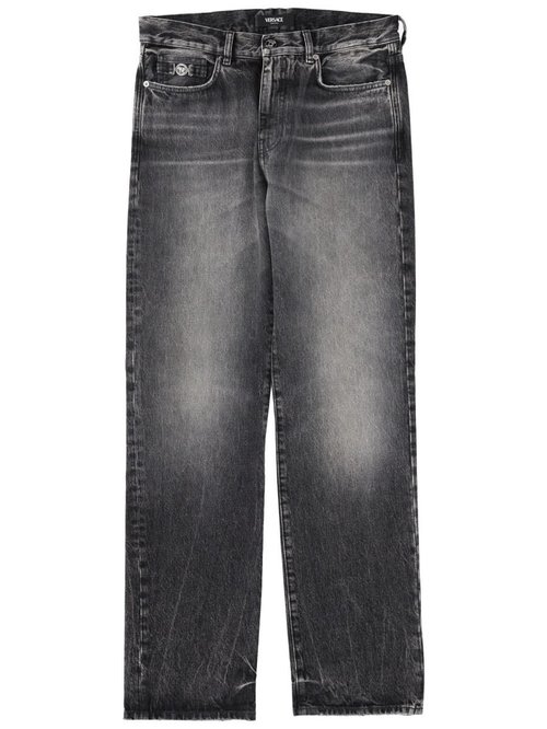Versace Gray Loose Jeans - Grey - 1017775-1A1605_1D980