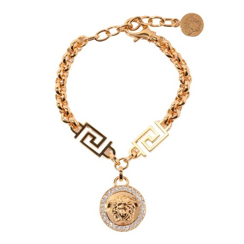 Versace La Medusa Greca Bracelet With Crystals - DG0E010-DJMX D_01O