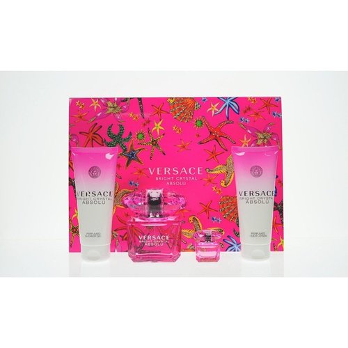Versace Ladies Bright Crystal Absolu Gift Set Fragrances 8011003879137 - 8011003879137