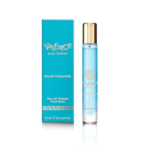 Versace Ladies Dylan Turquoise EDT Spray 0.3 oz Fragrances 8011003858804 - Green/Pink - 8011003-85880_4 OZ
