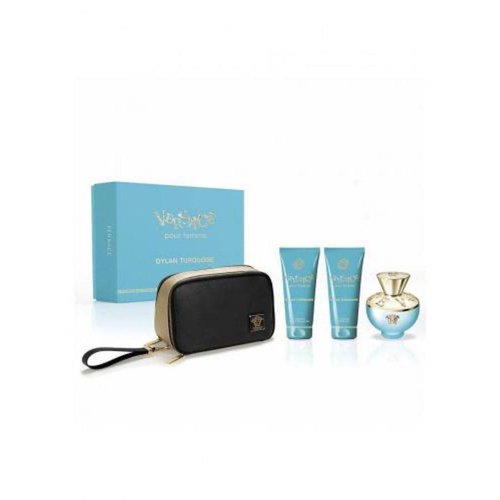 Versace Ladies Dylan Turquoise Gift Set Fragrances 8011003871278 - Green/Yellow - 8011003871278
