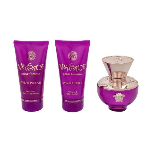Versace Ladies Pour Femme Dylan Gift Set Fragrances 8011003885015 - Purple - 8011003885015 8.0000X11.0000X3.0000