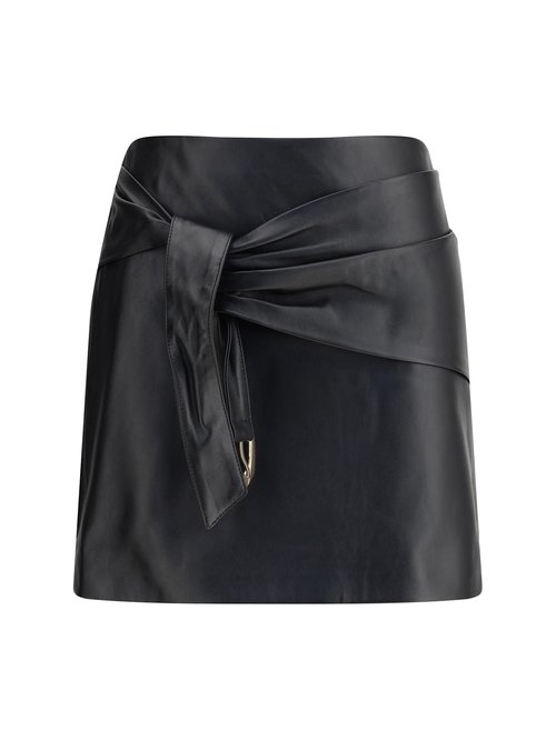 Versace Lambskin Miniskirt - 1020329-A14722_1B000