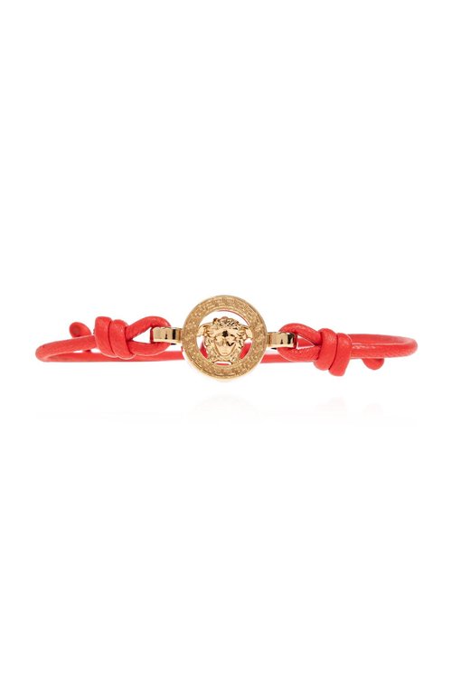 Versace Leather Bracelet - 1019668-A00637_1R00V