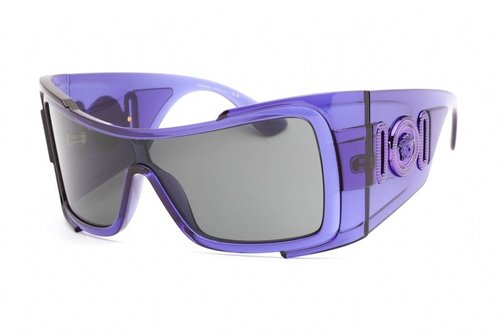 Versace Maxi Medusa Biggie Shield Sunglasses - Purple (Ve4451/541987)