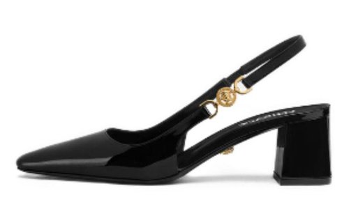 Versace Medusa '95 Buckle Pointed-Toe Stiletto - 461201