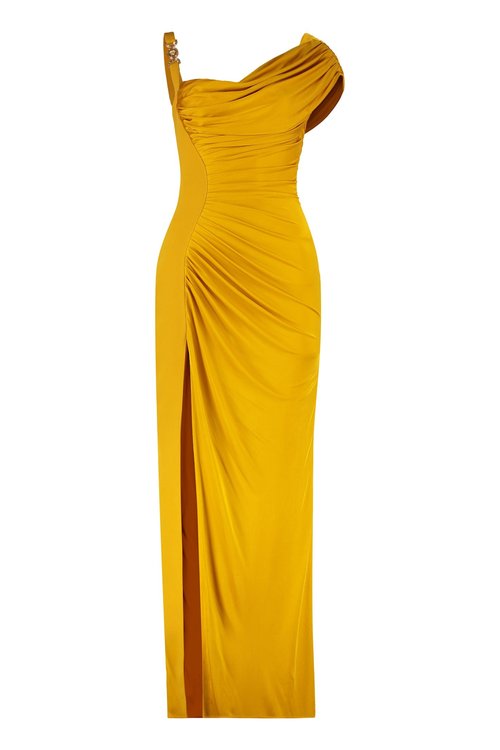 Versace Medusa 95 Draped Dress - 1014127-A12497_1O980