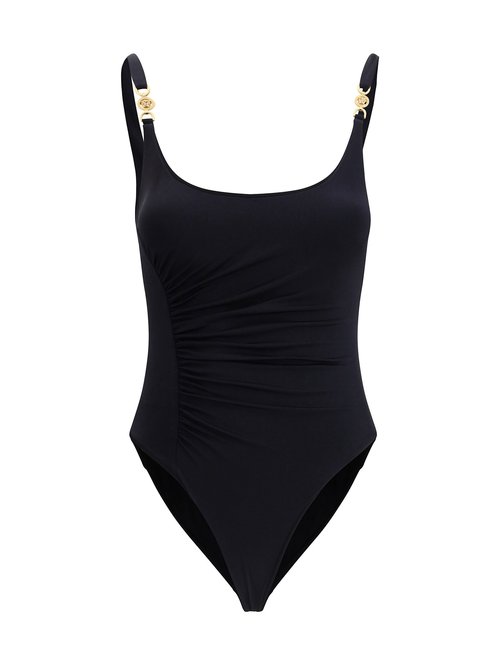 Versace Medusa 95 Gathered Swimsuit - 1022571-A17153_1B000
