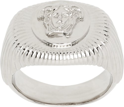 Versace Medusa Biggie Ring - J-Palladium - 1022284-1A006_03030
