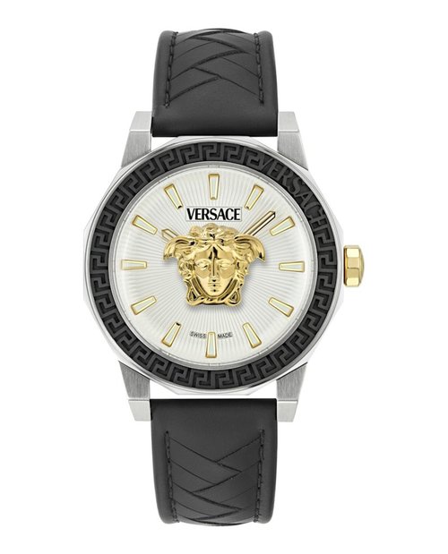 Versace Medusa Deco Leather VE9I00124 Watch - Stainless Steel