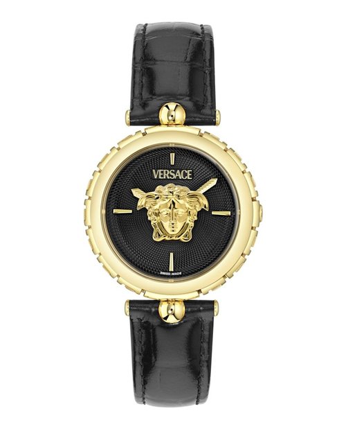 Versace Medusa Heritage Leather VE9D00124 Watch - Stainless Steel