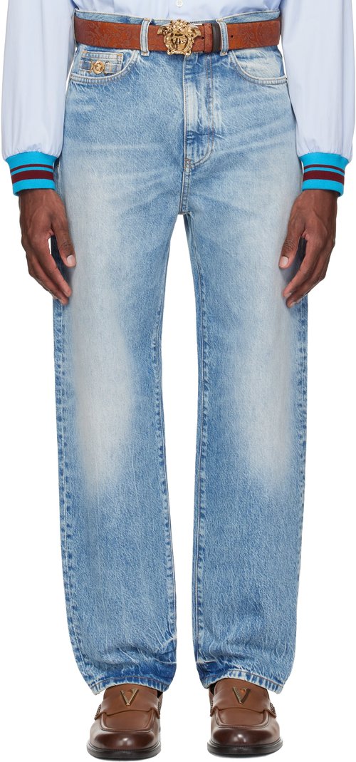 Versace Pencil Jeans - Blue - 1020576-1A1638_1D190