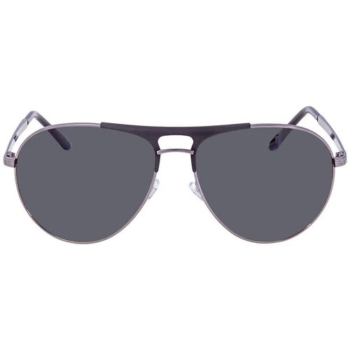 Versace Pilot Sunglasses VE2164 100187 60 - Black/Grey/Gunmetal - VE2164 100187 60