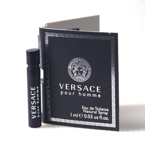 Versace Pour Homme EDT Spray 0.03 oz Fragrances 8011003809813 - Blue/Orange - 8011003-80981_3 OZ