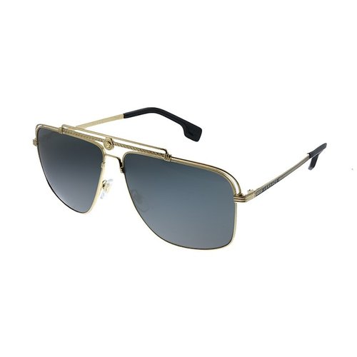 Versace Rectangle Frame Sunglasses - Gold (Ve_2242_100287)