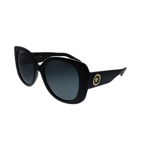 Versace Rectangle Sunglasses - Black (Ve_4387_Gb1/87)