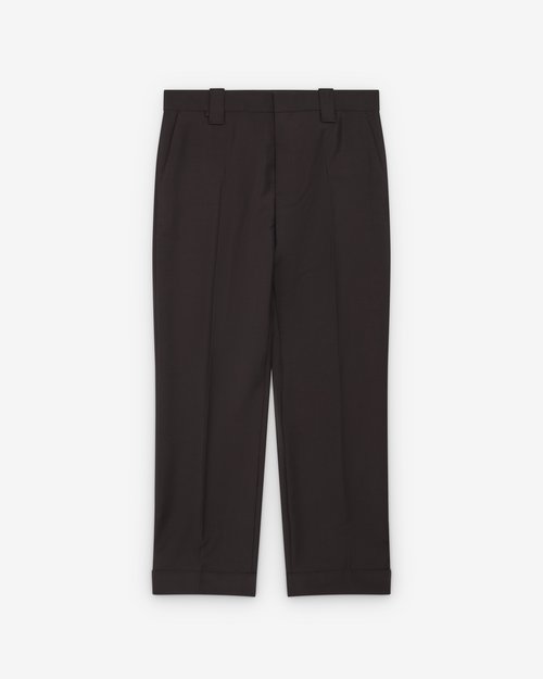 Versace Regular Formal Trousers - Brown - 1024005-1A17669-1NE9