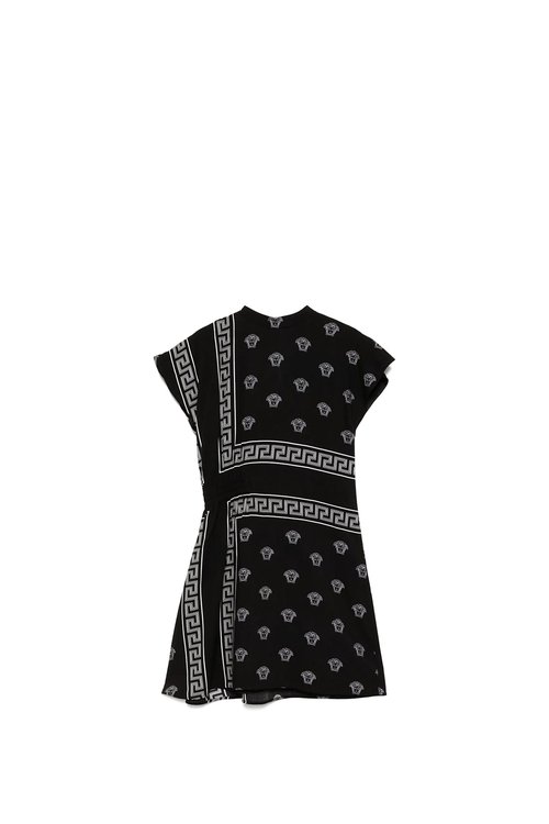 Versace Short Sleeved Dress - 1018136-A13057_5B040