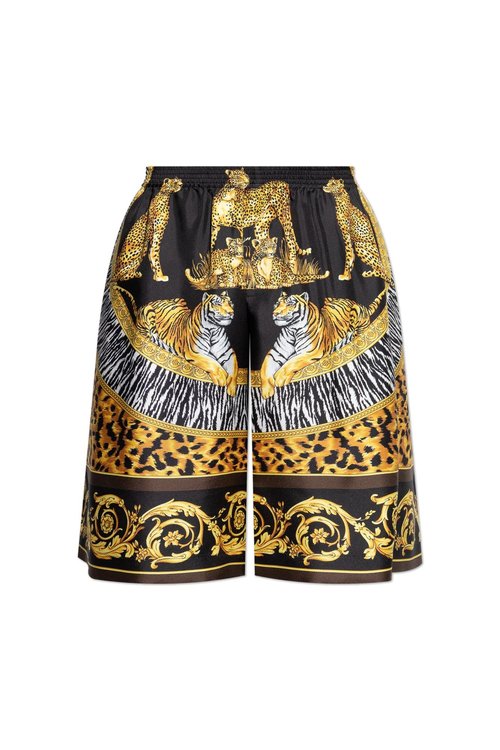 Versace Silk Shorts