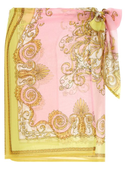 Versace spring Barocco Beach Cover-up Skirt - 1023203-A1718_5Y590