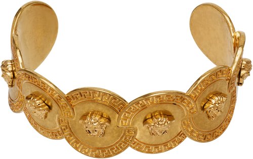 Versace Tribute Cuff Bracelet - Tribute Gold - 1023384-1A0062_3J150