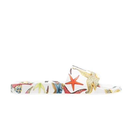 Versace Trésor de la Mer Slides | Size 41 - DSU6516-DGO47_6W170