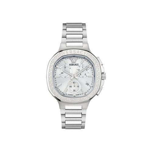 Versace V Chrono Square Bracelet Watch - VEVCA0424