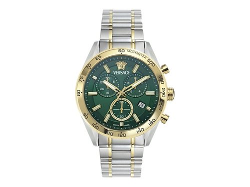 Versace VCode Chrono Bracelet VE0CA0324 Watch - Stainless Steel