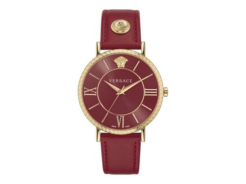 Versace VEternal Leather VEKA00222 Watch - Stainless Steel