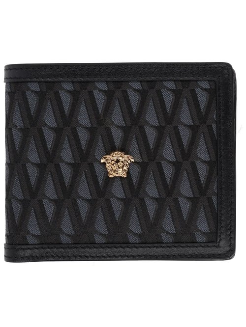 Versace Wallet With Logo - DPU6737-1A1624_1B00V