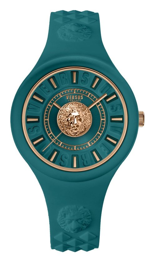 Versus Versace Fire Island Lion Strap VSPOQ7020 Watch - Stainless Steel