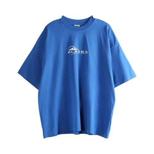 VETEMENTS Alaska Tourist T-Shirt - Blue - ME76TR256A