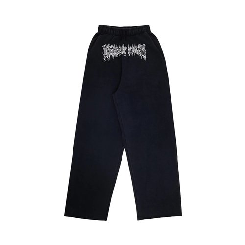 VETEMENTS Cof Logo Baggy Sweatpants - UCF76SP100BWASH