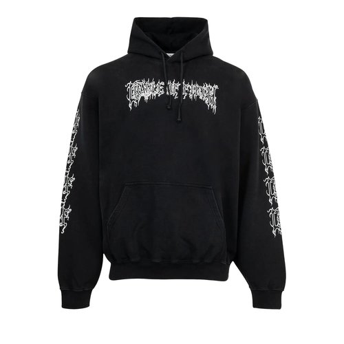 VETEMENTS Cof Logo Oversized Hoodie - UCF76HD100BWASH
