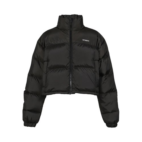 VETEMENTS Iconic Boxy Puffer Jacket - UH76PU200BWBLAC