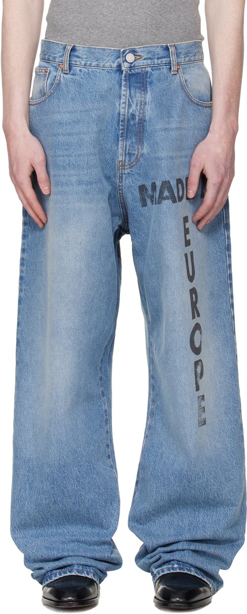VETEMENTS Jeans - Blue - ME76DP087NE
