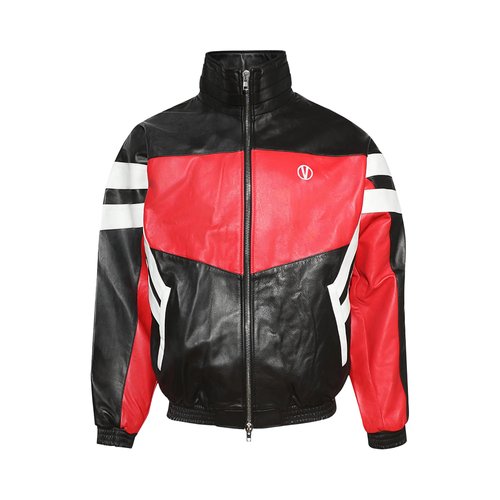 VETEMENTS Leather Tracksuit Jacket | Size XS - UA65JA560R