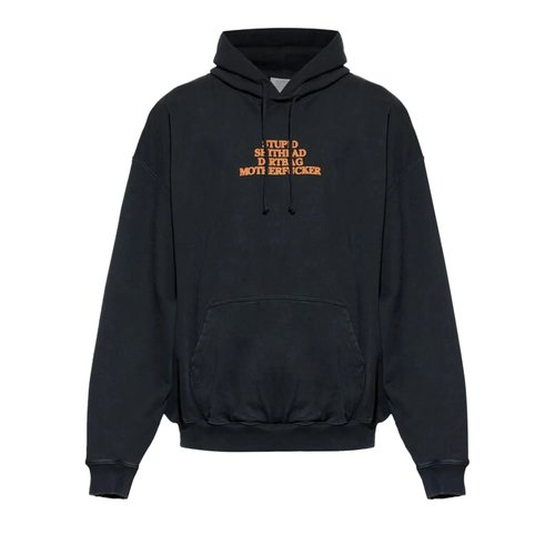 VETEMENTS MF Hoodie - Black - ME76HD220B
