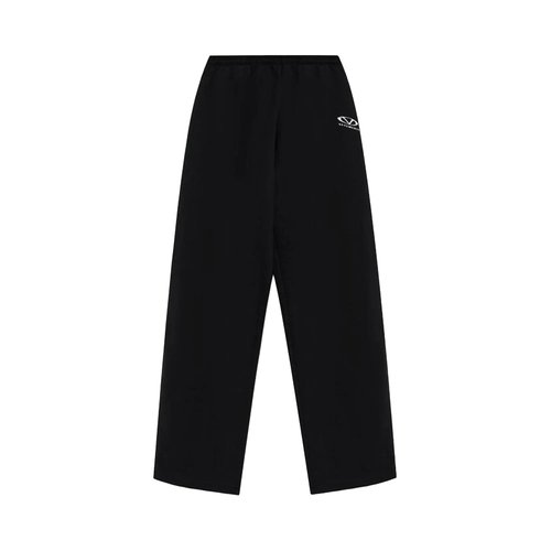 VETEMENTS Oval Logo Sweatpants | Size M - UA66SP600BWBLAC