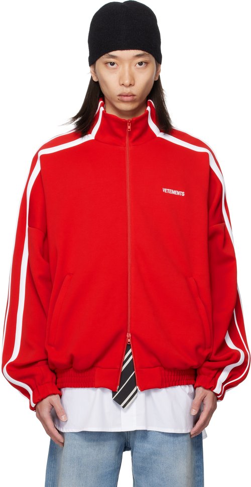 VETEMENTS Gym Jacket - RED - UH76GJ300R