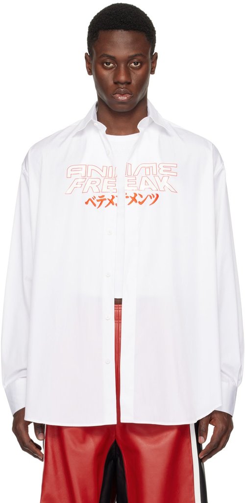 VETEMENTS Shirt - White - UE64SH110WW